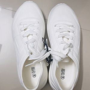 New White Rubber Shoes