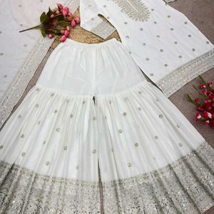 New Stayle Beautiful Pakistani Garara Dress Ne