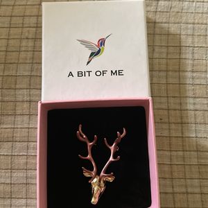 Deer Brooch