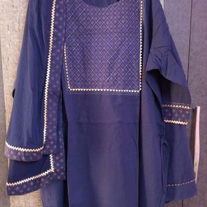 Divena Fancy Kurta Set With Dupatta *COTTON*