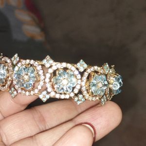 Bangles With Blue Stone