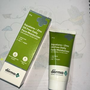 The Derma Co. Oil Free Daily Face Moisturiser 💚