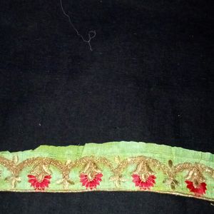 Green Colour Lace