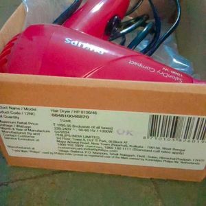 Pink Colour Philips Hair Dryer