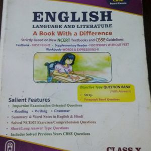 Golden English Reference Book For Class 10th