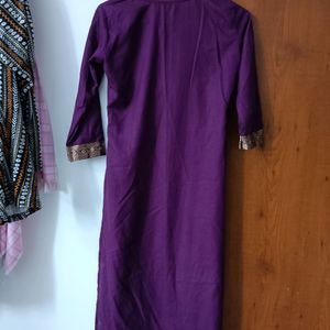 Ethnic Kurta (Purple).....