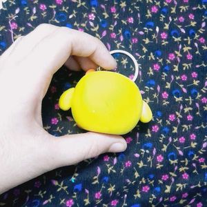 Cute Handmade Duckling Keychain 🐥