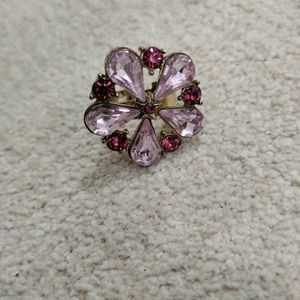 Pink Stone Ring