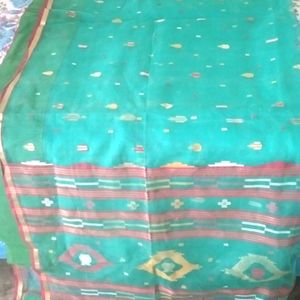 Brand new light weight thread work fancy saree