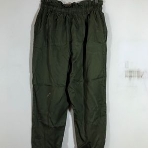 Olive Green Casual Trousers (Women’s)