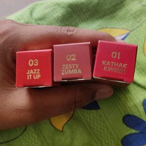 Pack Of 3 Lipsticks