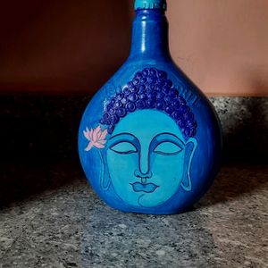 Buddha Bottle Art