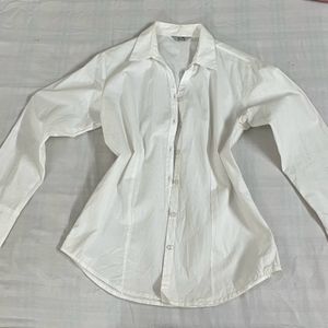 White Formal Shirt For Women