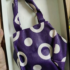 Cute Purple Hand Bag