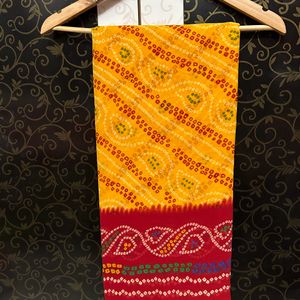 Bandhani (bandhej)Saree For Women