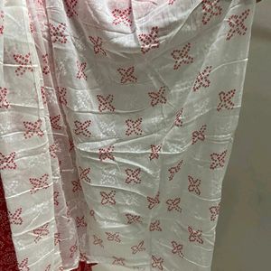 Bandej Red Kurta Set