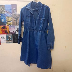 Full Sleeve Denim Dress