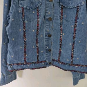 Embroidered Denim Jacket