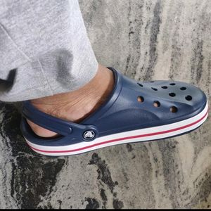 Crocs Unisex-Adult Bayaband Clog navy blue