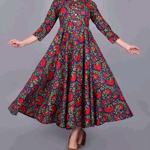 Gulmohar Jaipuri Printed Kurti