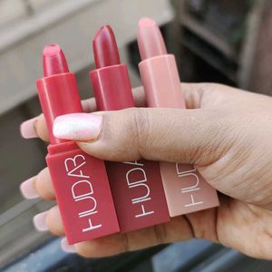 Huda Beauty Lipstick 3 Pc Copy