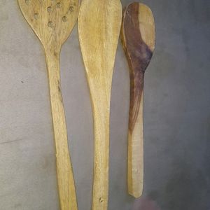 New Wooden Sticks For Non Stick Pans