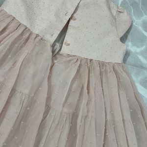 Girl Peach Dress