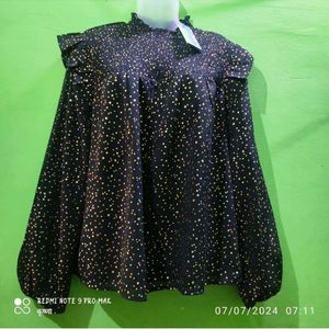 Korean Top Black Dot Xxl