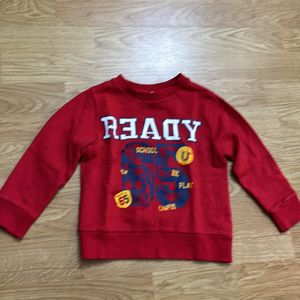 Kids Red Sweatshirt