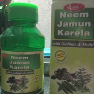 Jamun,Karela,Neem Juice With Gulmarg & Methi