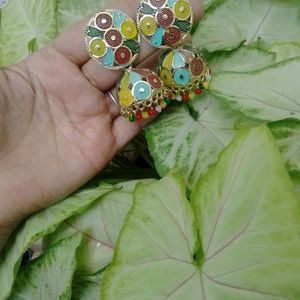 Multicolore Jhumka