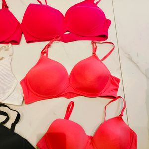 Combo Of 9 Padded Bra Brnd New Coin Fix