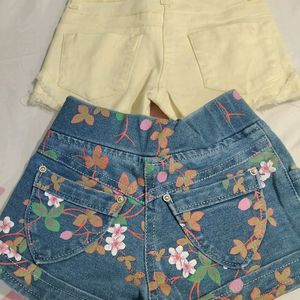 2party Wear Shorts For 12-24 Months