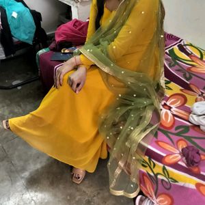 Anarkali With Duppata