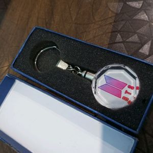 BTS Multicolour Light Key Chain