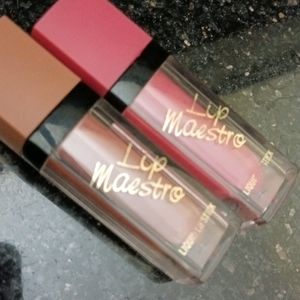 ADS Pro Matte Liquid Lipstick (Pink And Nude )