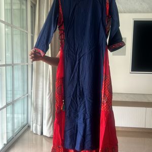 Fixed Price One Piece Kurta And Skirt Attached