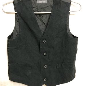 Van Heusen Black Waistcoat