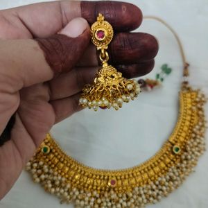 Gold Plated Traditional Choker Set