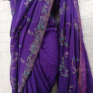 Diganar Hand Embrwodari Saree