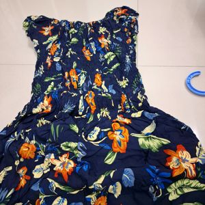 Floral One Piece Dress