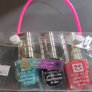 Nailpolish Pack Of 3 Colours