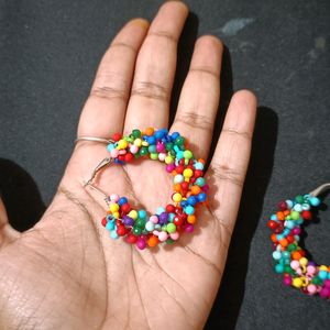 Multi Colour Hoops