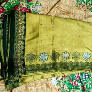 Olive Saree