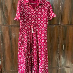 Zudio Beautiful Kurta Cum Maxi Dress