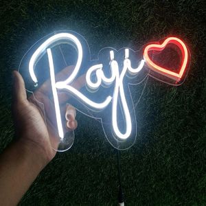 Raji Name Neon