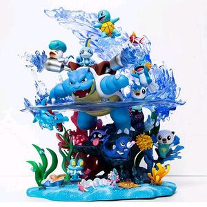 Pokemon Ocean Family Model Statue Resin