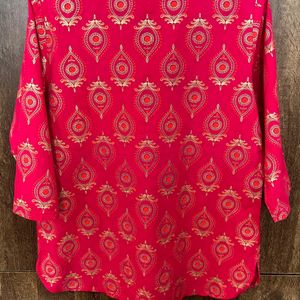 Red Festive Tunic