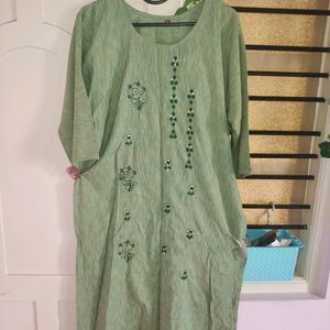 Preety Shade Of Green Kurta