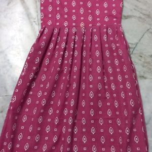 kurti with frills